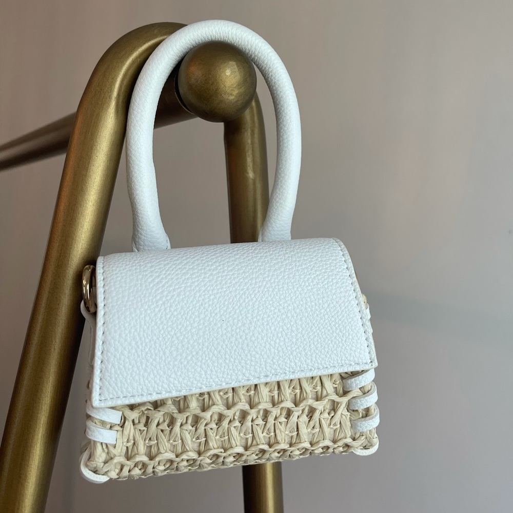 miniature straw bag